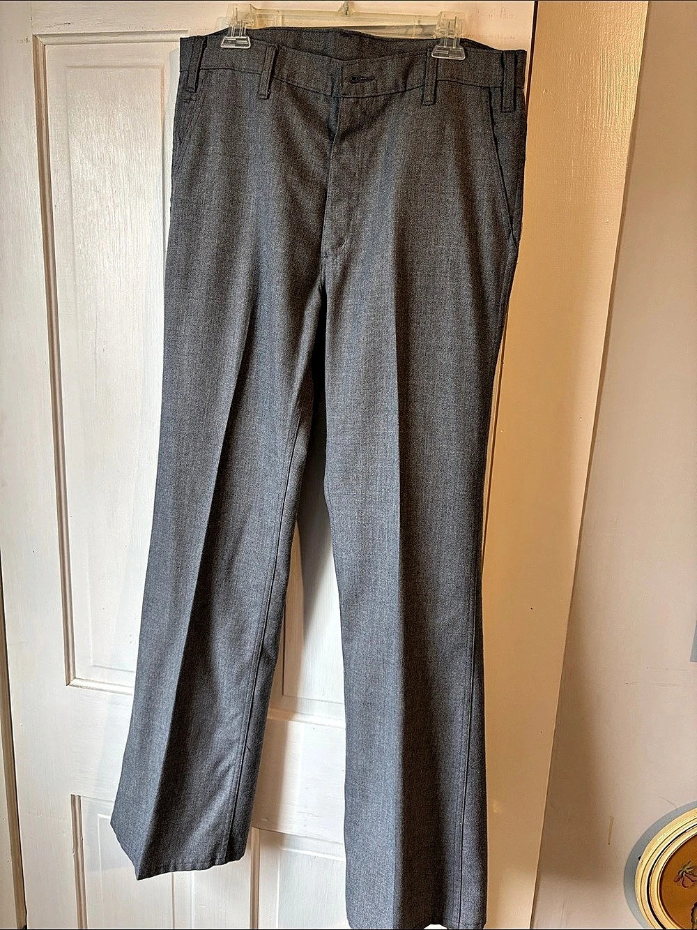 Vintage Levi's for Men Gray Straight Leg Pants Waist 36?